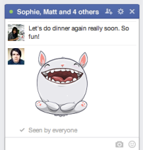 Illustration for article titled Facebook Added New Chat Sticker For Web Chat.